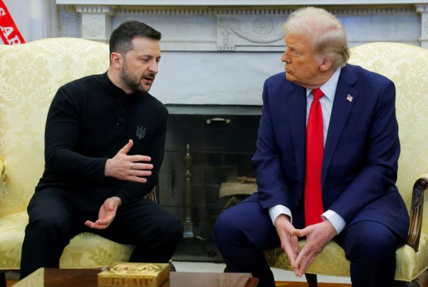 Trump recibe a Zelensky y líderes europeos en la Casa Blanca